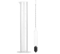 NUSITOU Calibrated Glass Hydrometer for Measure with Enhanced Resistance against Breakage, Maple Syrup Sugar Concentration Tool 60-70% Ratio, for Kitchen and Home Brewing