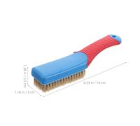 NUSITOU Car Interior Cleaning Brush for Efficient Cleaning for Fabric Materials Portable Auto Detailing Brush with Pp Bristles and Car Headliners of Seats and Floor Mats