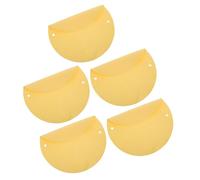 NUSITOU Clay Trimming Mat 5Pcs Pottery Wheel Bats Absorbent Cloth Pads Suitable for Ceramic Crafting and Pottery Studio