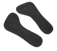 NUSITOU Comfortable High Heel Pads Shoe Inserts with Anti-Skid Function Made of Cork and Cloth Materials Self-Adhesive for Casual Shoes 1 Pair Size 37-38 Black