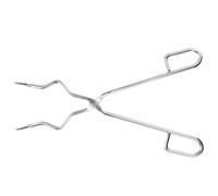 NUSITOU Crucible Tongs Stainless Steel for Laboratory Use Fire Tongs and Beaker Clamp Suitable for Science Lab Work