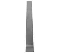 NUSITOU Door Kick Plate with Anti-Scratch Stainless Steel Self-Adhesive Bottom Plate Preventing Scuffs and Damage for Interior and Exterior Doors from