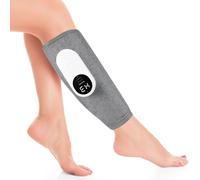 NUSITOU Electric Leg Massager with Heat and Gradual Air Pressure Massage for Improved Circulation and Muscle Relief, Portable Cloth Material Device Suitable for Men and Women