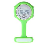 NUSITOU Electronic Luminous Nurse Pocket Watch Digital Chest Watch Silent Mode for Healthcare Professionals Featuring Practical Brooch Design for Nurses and Students The Go