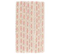 NUSITOU Ethnic Style DIY Embroidery Lace Ribbon Golden Floral Pattern, 1.2cm Wide Nylon Yarn Trim, for Clothes Decoration and Craft Projects, Can Be Cut Freely for Custom Designs