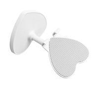 NUSITOU Extendable Desktop Phone Stand with Adjustable Height and Stable Base, Cute Heart Shape Design, Portable Mobile Holder for Smartphone or Tablet, for Travel and Lessons