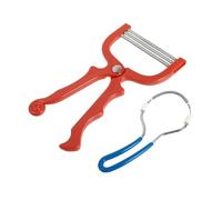 NUSITOU Facial Hair Removal Threading Tool with and Stainless Steel for Women 2pcs Manual Spring Epilator Multifunctional Face Hair Remover Suitable for Upper Lip and Forehead