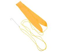 NUSITOU Flute and Saxophone Cleaning Cloth Made of Soft Fleece, Yellow Instrument Care Cloth That Does Not Damage Inner Cavity and Is Not Easy to Shed, for Musicians Maintaining Oboe