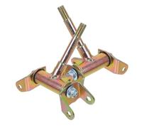 NUSITOU Front Steering Spindle Replacement Kit and Atv for 2pcs Utv, Steel Go Kart Struts to Stability, Sturdy Golden Steering Strut for Off-road Vehicles