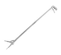 NUSITOU Grabber Tool Long Hand Grabber Stainless Steel Metal Easy Cleaning Assisting The Elderly Mobility Aid for Elderly Users