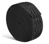 NUSITOU Gripper Elastic Band 3cm Wide Non-Slip Sewing Elastic Ribbon 5m Roll for DIY Garment Crafts Waist Tightener