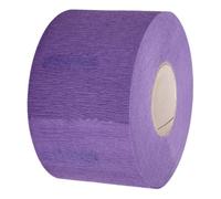NUSITOU Hair Wrapping Paper Strips Disposable Purple Neck Wrap Roll, Stretchy Barber Neck Strips for Hair Molding and Salon Professionals