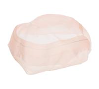 NUSITOU Handmade Beige Mesh Hair Net for Men, Comfortable and Gentle on Scalp, Sturdy Edge Hair Cap for Wigs and Bald Spot Coverage, Soft Breathable Wig Accessory for Daily Use