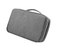 NUSITOU Hanging Makeup Bag Toiletry Bag 18.86x9.82x1.57inch Water-Resistant Wet/Dry Separation for Travel and Long Journey