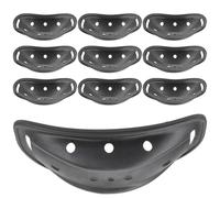 NUSITOU Helmet Chin Pad 10Pcs Soft Wear-Resistant Protection for Construction Hard Hats and Hockey Softball Use