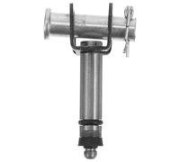 NUSITOU Hydraulic Floor Jack Accessories 2 Ton and 2.5 Ton Pump Core with Handle, Universal Return Valve, Swivel Front Wheel and Pump Clamp Kit for Industrial Lifting and Go Kart Front