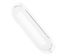 NUSITOU Kitchen Cooker LED Light Shield Oval Plastic Cover Enhanced Illumination for Range Hood in Domestic Cooking Spaces