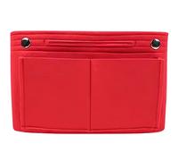 NUSITOU Large Capacity Felt Tote Organizer Insert for Handbag with Multi-pockets and Different Sized Compartments, Sturdy Felt Material Not Easy to Tear Or Deform, Travel Bag Insert