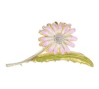 NUSITOU Large Daisy Hair Claw Clip for Women, Zinc Alloy Material, Quick Hairstyling and Practical Hair Accessory with Elegant Timeless Design, for Ponytail or Updo Styles