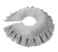 NUSITOU Massage Face Relax Pillow Cradle Cushion Face Down Pad with Groove Design Stable Comfortable Feeling Blue Cotton Polyester for Massage Beauty Bed