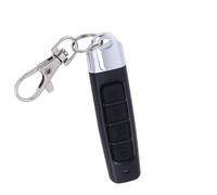 NUSITOU Mhz Universal Garage Door Opener Remote with 4 Buttons, Cloning Duplicator Function, to Duplicate, Plastic Material, Includes 1 X 27a Battery, Compatible for Remote Door