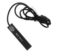 NUSITOU Mini USB Powered Fish Tank Heater with Thermometer for Turtle Tank and Aquarium, Easy to Install Black Aluminum Alloy Heating Stick with Suction Cups, Compact Submersible Aquarium