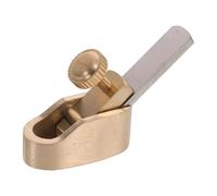NUSITOU Mini Violin Planer for Wood Repair and Bridge Fitting, Golden Metal Hand Tool 4.5x2.5x1.5cm, Easy Operation and High Wear Resistance for Beginners and Professional Luthiers