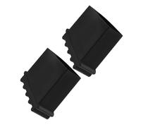 NUSITOU Non-Slip Rubber Ladder Feet 2Pcs, Protective Replacement Caps for Single Sided Step Ladders, Wear-Resistant Safety Covers Suitable for Prolonged Outdoor Use, Black