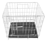 NUSITOU Pigeon Cage Stainless Steel and Plastic with Precision Locking Mechanism Large Capacity and Removable Tray Bird Parrot Cage for Home Breeding and Observation