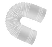 NUSITOU Portable Telescopic Air Conditioner Exhaust Hose 150mm Diameter 2m Length Flexible Polypropylene Vent Pipe for Mobile Ac Units in Home or Office