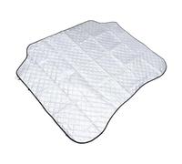 NUSITOU Silver Aluminum Foil Windscreen Cover Thickened Close-fitting Auto Sunshade for Suv and Car Winter Protection against Snow and Frost