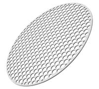 NUSITOU Stainless Steel Barbecue Grill Mesh Mat for Outdoor Roasting, Safe and Sturdy Bbq Grilling Accessory Preventing Food from Falling through Grates