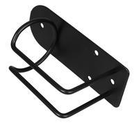 NUSITOU Stainless Steel Hair Clipper Holder Wall Mount, Black Electric Trimmer Storage Stand, Barber Tool Organizer Shelf for Salons and Home, 5 Inch