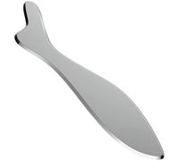 NUSITOU Stainless Steel Multi-Function Massage Scraper Guasha Board for Muscle Relaxation Compact Reusable Face and Body Scraper Daily Use Lymphatic Massager Tool