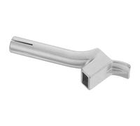 NUSITOU Stainless Steel Welding Nozzle Tip with Rectangular Flat Tip 5x14mm for Hot Air Welder Torch, Accelerates Workflow and Ensures Simple Compatibility, for Industrial and Workshop Use