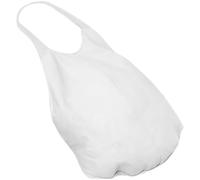 NUSITOU Unisex Fake Santa Belly Costume Accessory for Xmas Party with White Polyester Fiber Material and Festive Dress Enhancement, Convenient to Carry and Wear for Cosplay and Xmas Makeup