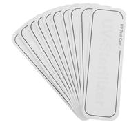 NUSITOU UV Intensity Testing Cards 10Pcs for Sun Umbrella Protection and Skincare Products Measurement