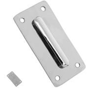 NUSITOU Wall Mounted Prevents Sagging Belt Receiver with Stainless Steel and Plastic Construction No Drilling Required for Crowd Control Suitable for Exhibitions and Public Spaces