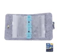 NUSITOU Weekly Pill Organizer with 7 Loose Leaf Self-Sealing Eva Pouches, Lightweight Waterproof Travel Medicine Storage Bag, Compact Pocket-Sized Pill Organizer the Go and Home Use