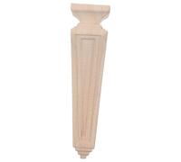 NUSITOU Wood Corbel Shelf Bracket, L-Shaped Wooden Floating Wall Mount, Paintable and Flexible Placement, Rustic Kitchen Cabinet Support for Fireplace, Countertop and Home Organisation