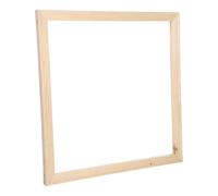NUSITOU Wooden Canvas Frames with Wood Stretcher Bars Supplies, 40x40cm Removable Structure and Easy Storage Design, Stretcher Bars for Painting Artwork and Posters at Professional Art