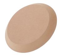 NUSITOU Wooden Pottery Mold for Clay Handbuilding Density Board Ceramic Plate Forming Tool Versatile Circular Shape for Bowls and Art Projects Home Studio Use