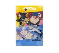 NUSLNG Anime SK8 The Infinity Poster Decorative Canvas Poster Wall Art Decor Living Modern Family Bedroom Decoration Posters 12x18inch(30x45cm) Unframe-style