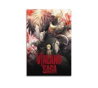 NUSLNG Anime Vinland Saga Poster Decorative Canvas Poster Wall Art Decor Living Modern Family Bedroom Decoration Posters 16x24inch(40x60cm) Unframe-style
