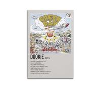NUSLNG Dookie by Green Day Minimalist Album Poster Decorative Canvas Poster Wall Art Decor Living Modern Family Bedroom Decoration Posters 20x30inch(50x75cm) Unframe-style
