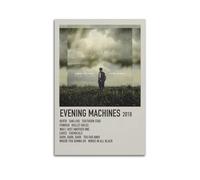 NUSLNG Gregory Alan Isakov Album Evening Machines Poster Decorative Canvas Poster Wall Art Decor Living Modern Family Bedroom Decoration Posters 12x18inch(30x45cm) Unframe-style