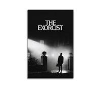 NUSLNG Movie The Exorcist Poster Decorative Canvas Poster Wall Art Decor Living Modern Family Bedroom Decoration Posters 20x30inch(50x75cm) Unframe-style