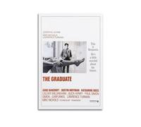 NUSLNG Movie The Graduate Poster Decorative Canvas Poster Wall Art Decor Living Modern Family Bedroom Decoration Posters 12x18inch(30x45cm) Unframe-style