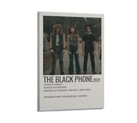 NUSLNG The Black Phone Poster Decorative Canvas Poster Wall Art Decor Living Modern Family Bedroom Decoration Posters 16x24inch(40x60cm) Frame-style