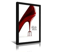 NUSLNG The Devil Wears Prada Poster Decorative Framed Canvas Posters Wall Art Room Decor Modern Aesthetic Poster 12x18inch(30x45cm) Black Frame-style